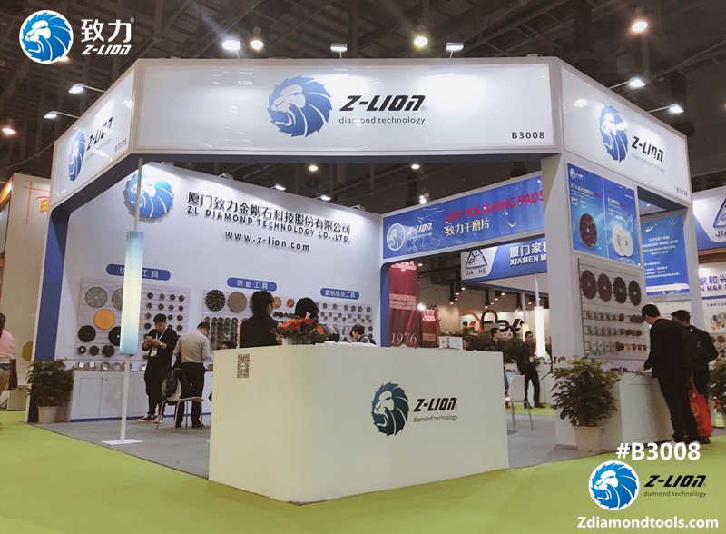 2019 Xiamen Stone Fair of Z-LION TOOLS_Xiamen ZL Diamond